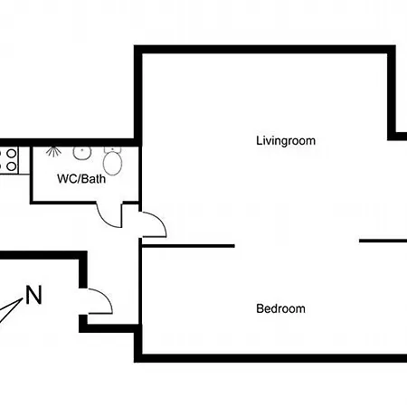 Apartmán Stille Og Hyggelig Kodaň